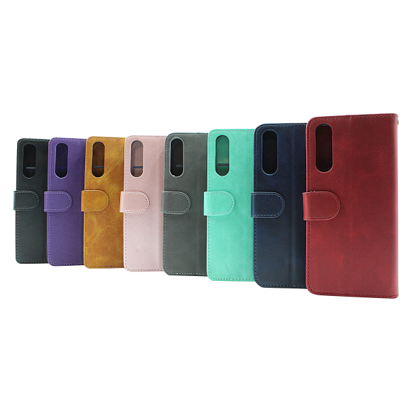 Zipper Standcase Wallet Sony Xperia 10 V 5G Aqua