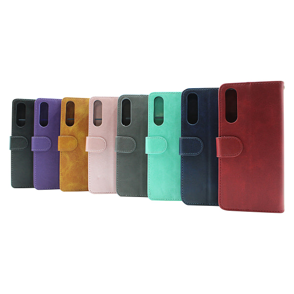 Zipper Standcase Wallet Sony Xperia 10 V 5G Brun