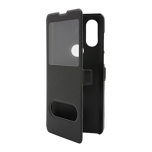 Flipcase Motorola One Vision Svart
