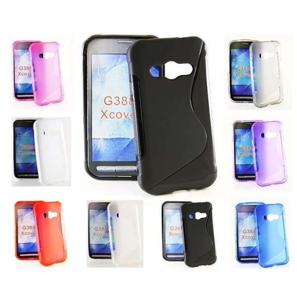 S-Line skal Samsung Galaxy Xcover 3 (SM-G388F) Vit