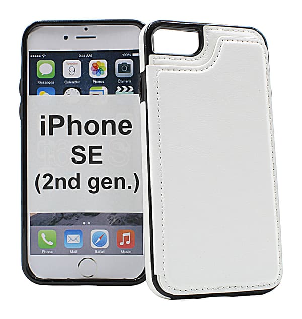 CardCase iPhone SE (2nd Generation) (Svart) Rose Gold