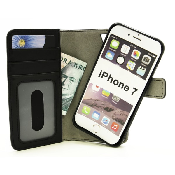 Skimblocker Magnet Wallet iPhone 7 Lila G632