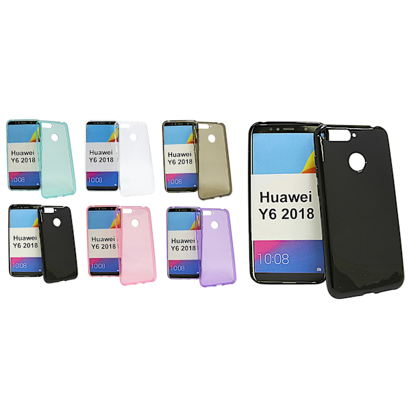TPU skal Huawei Y6 2018 Svart