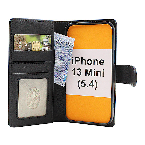 Skimblocker iPhone 13 Mini Plånboksfodral