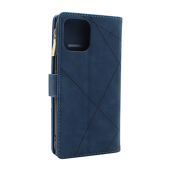 XL iPhone 12 Pro Max Lyx Plånboksfodral Svart