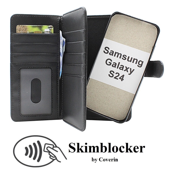 Skimblocker XL Magnet Fodral Samsung Galaxy S24 5G