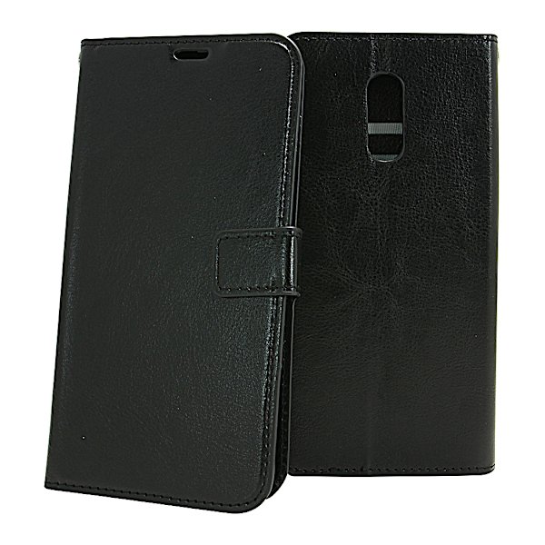 Crazy Horse Wallet OnePlus 6T Svart