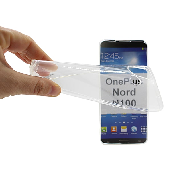 Ultra Thin TPU skal OnePlus Nord N100 (Clear)