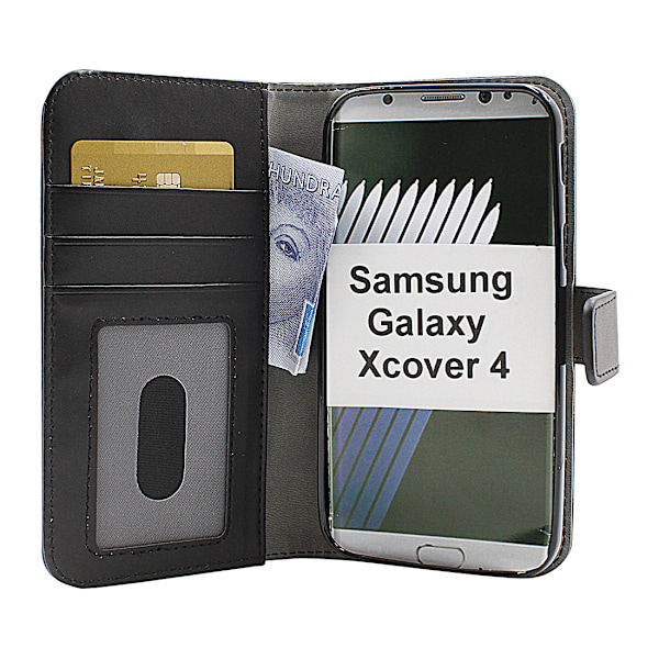 Skimblocker Magnet Wallet Samsung Galaxy Xcover 4 (G390F)