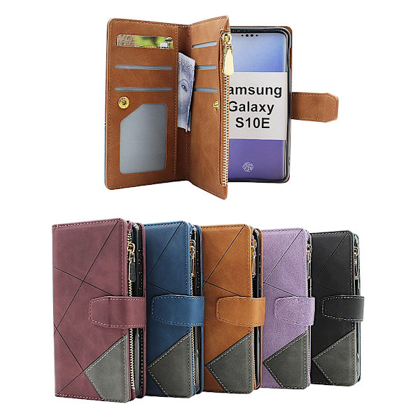 XL Standcase Lyxfodral Samsung Galaxy S10e (G970F) Lila