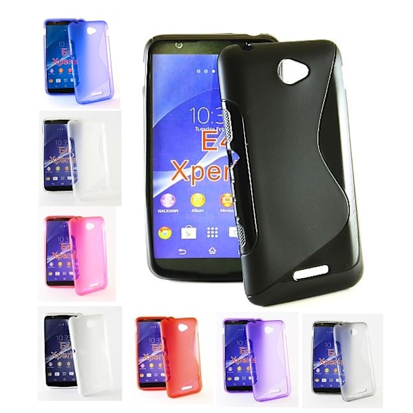 S-Line skal Sony Xperia E4 (E2105) Vit