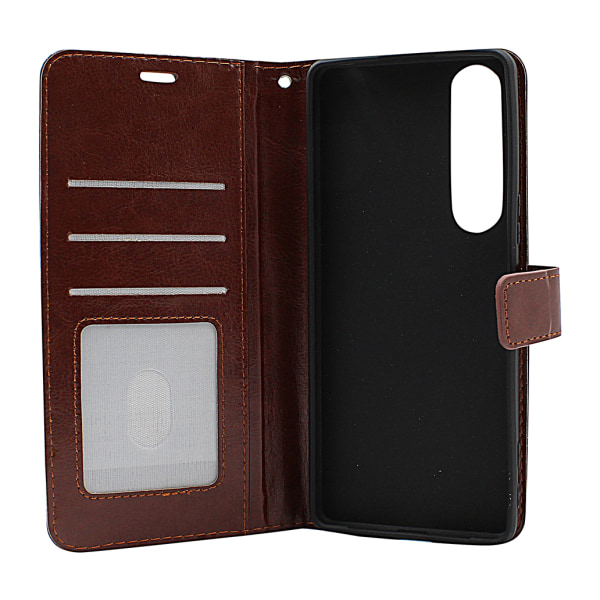 Crazy Horse Wallet Sony Xperia 1 IV (XQ-CT54) Turkos