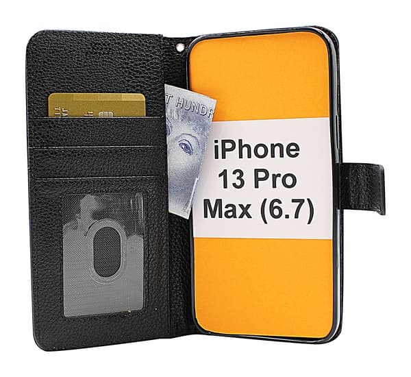 New Standcase Wallet iPhone 13 Pro Max (6.7) Brun