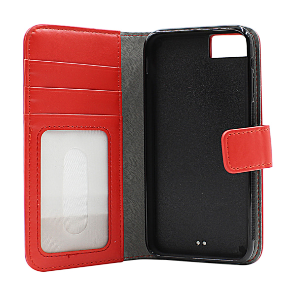Skimblocker Magnet Wallet iPhone SE (2nd Generation) Röd