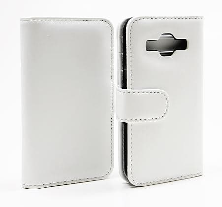 Plånboksfodral Samsung Galaxy J1 (SM-J100H) Vit