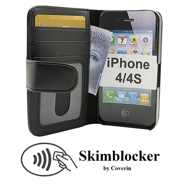 Skimblocker Plånboksfodral iPhone 4/4S 46f9 | Fyndiq