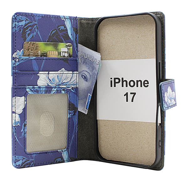 Skimblocker iPhone 17 Plånboksfodral Design