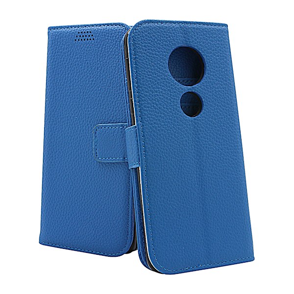 New Standcase Wallet Motorola Moto E5 / Moto E (5th gen) Blå