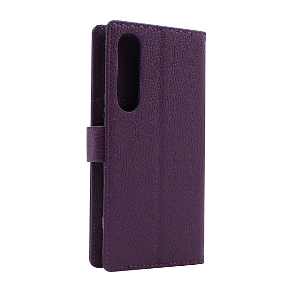 New Standcase Wallet Sony Xperia 1 V 5G (XQ-DQ72) Röd