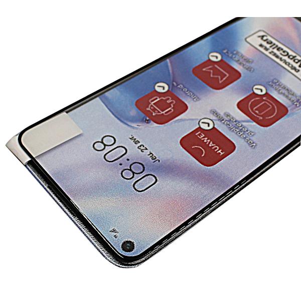 Full Frame Glas skydd Huawei P40 Lite 5G (Svart)