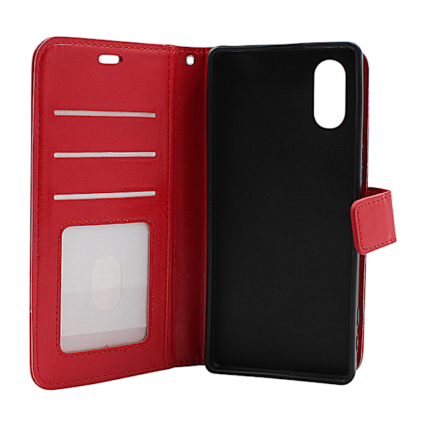 Crazy Horse Wallet Sony Xperia 5 V Turkos