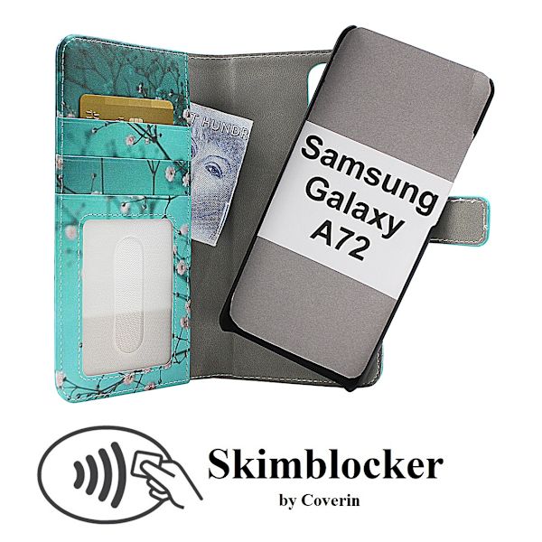 Skimblocker Magnet Designwallet Samsung Galaxy A72