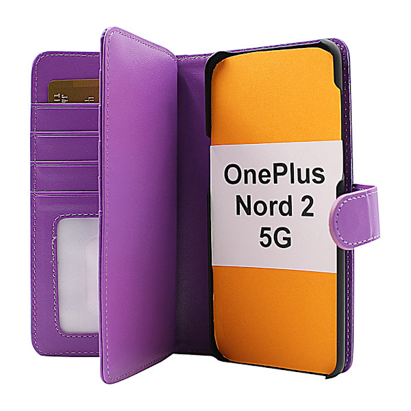 Skimblocker XL Magnet Fodral OnePlus Nord 2 5G Svart