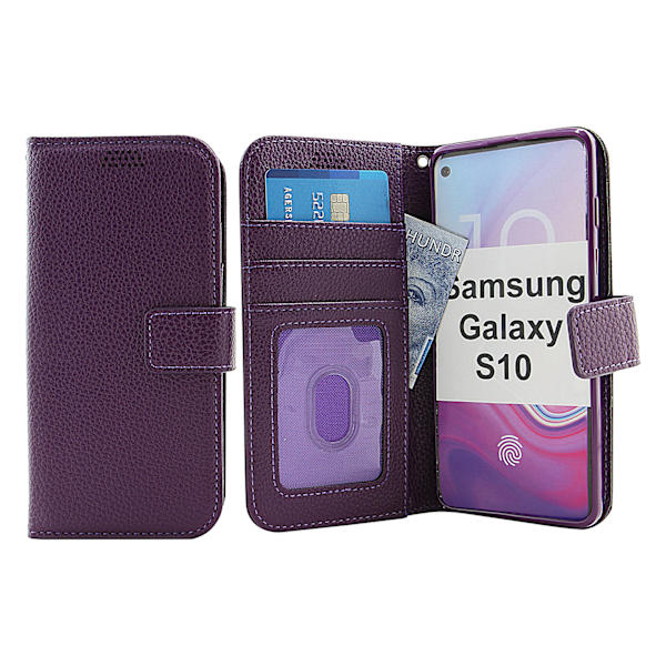 Standcase Wallet Samsung Galaxy S10 (G973F) Lila
