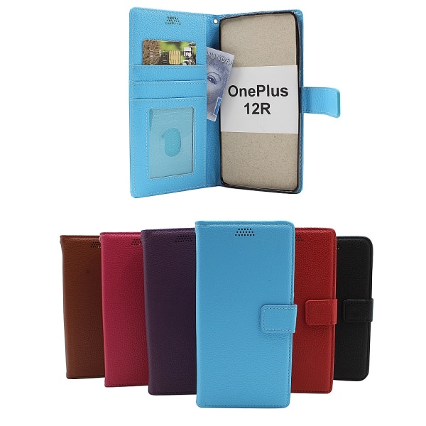 New Standcase Wallet OnePlus 12R 5G Hotpink