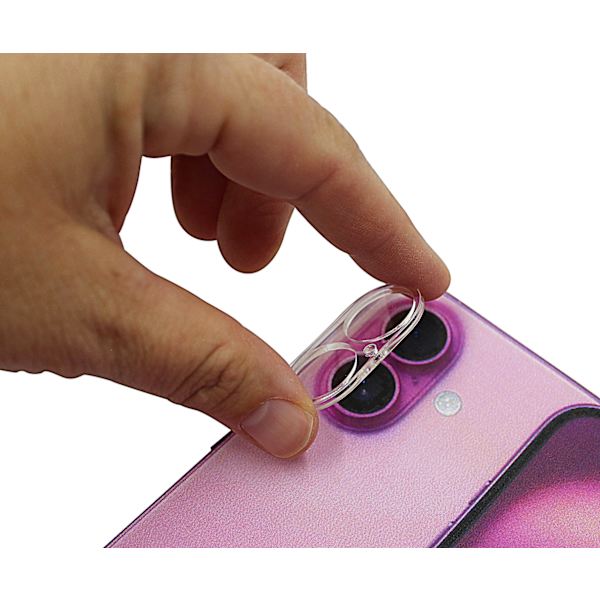 Härdat kameraglas iPhone 16 Plus