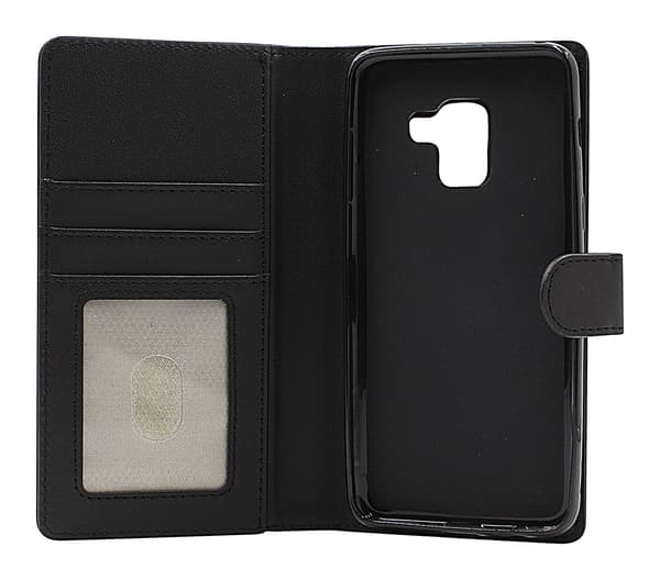 Skimblocker Samsung Galaxy A8 2018 Magnet Plånboksfodral