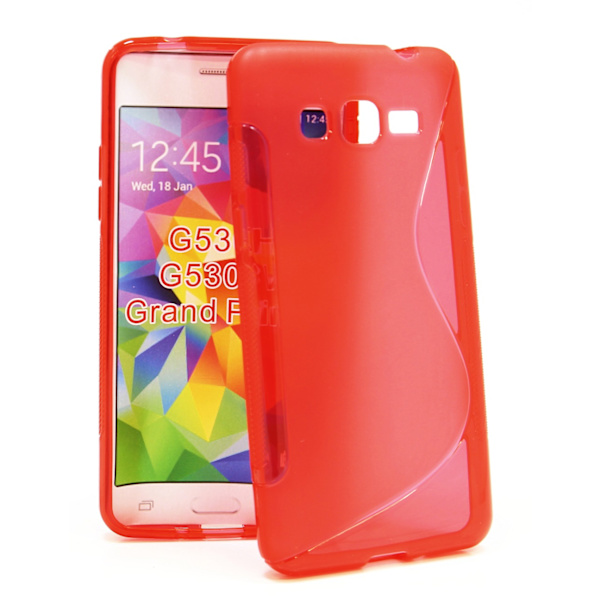 S-Line skal Samsung Galaxy Grand Prime VE (G531F) Röd
