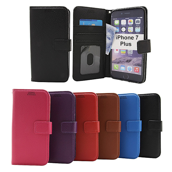 New Standcase Wallet iPhone 7 Plus Svart
