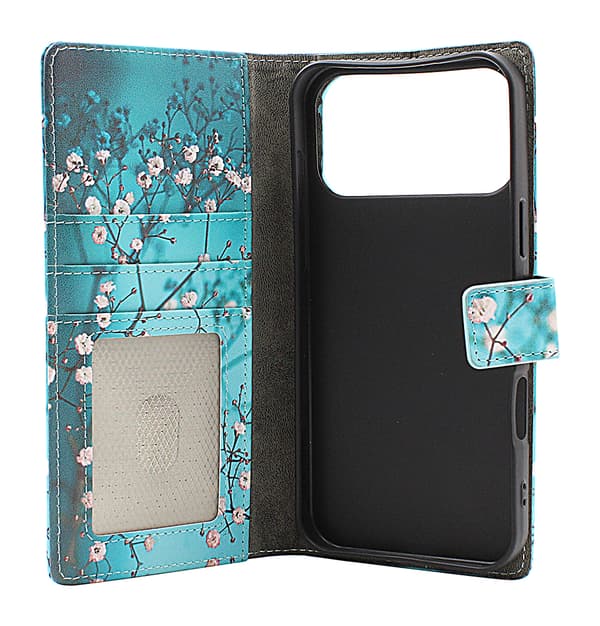 Skimblocker iPhone 17 Pro Max Plånboksfodral Design