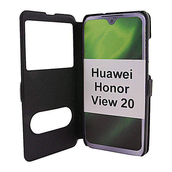 Flipcase Huawei Honor View 20 Svart