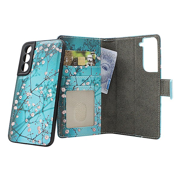 Skimblocker Galaxy S22 5G Magnet Plånboksfodral Design