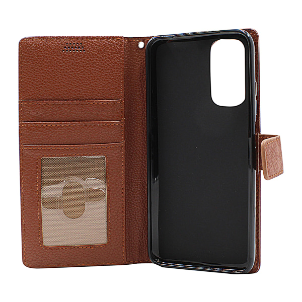 New Standcase Wallet Xiaomi Redmi Note 11 / 11S Brun