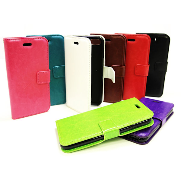 Crazy Horse Wallet iPhone 7 Grön