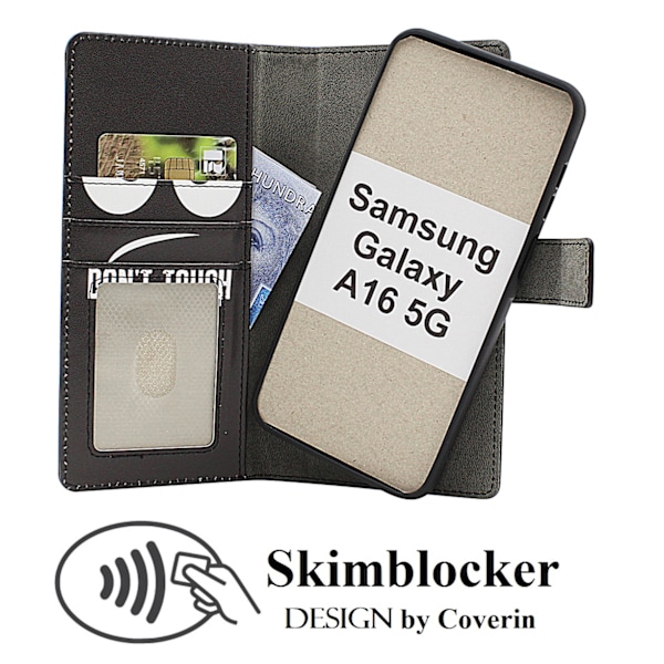 Skimblocker Samsung Galaxy A16 / A16 5G Magnetfodral Design