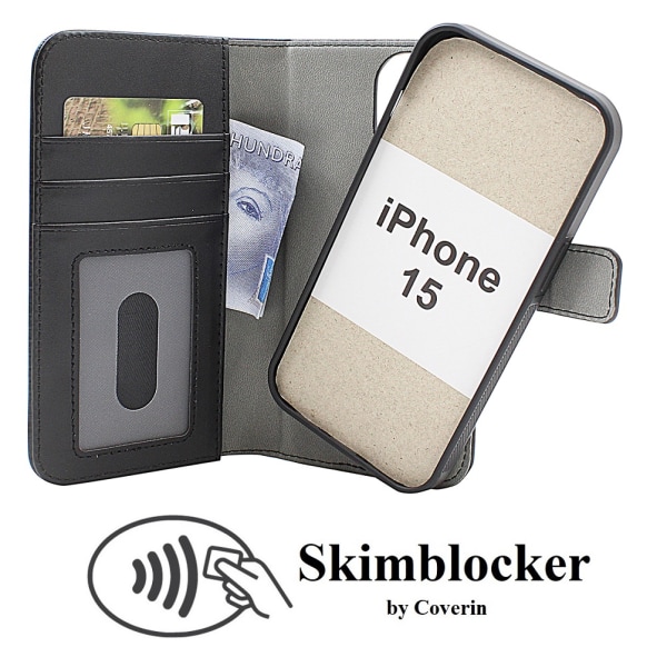 Skimblocker Magnet Fodral iPhone 15