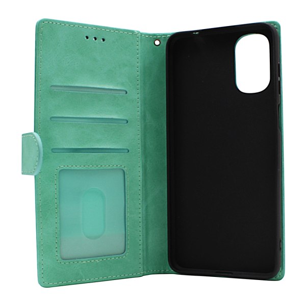 Zipper Standcase Wallet Motorola Moto G22 Ljusrosa