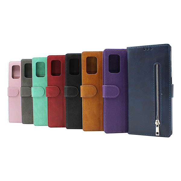 Zipper Standcase Wallet Samsung Galaxy A04s (A047F/DS) Aqua