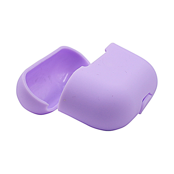 Apple AirPods Pro Silikonfodral Mörklila