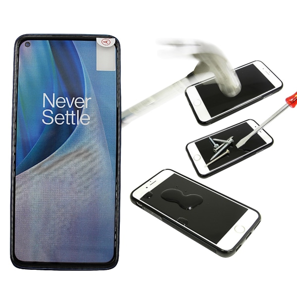 Full Frame Glas skydd OnePlus Nord N10