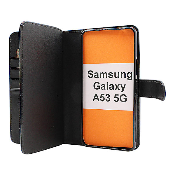 Skimblocker XL Magnet Fodral Samsung Galaxy A53 5G (A536B) Svart