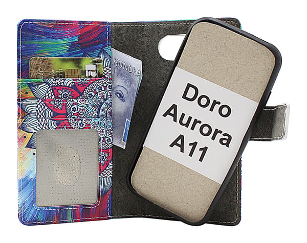 Skimblocker Doro Aurora A11 Magnet Plånboksfodral Design