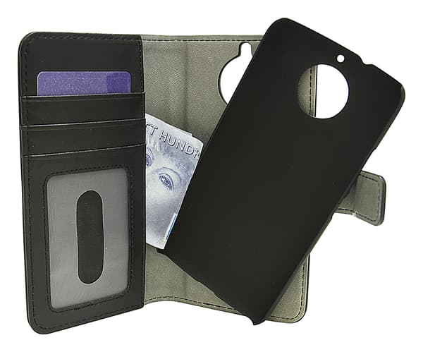 Magnet Wallet Moto G5s Svart