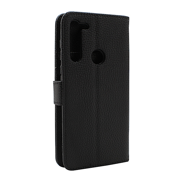 New Standcase Wallet Motorola Moto G8 Svart