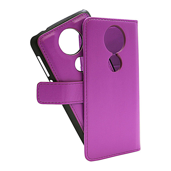 Skimblocker Magnet Wallet Motorola Moto E5 Plus Lila