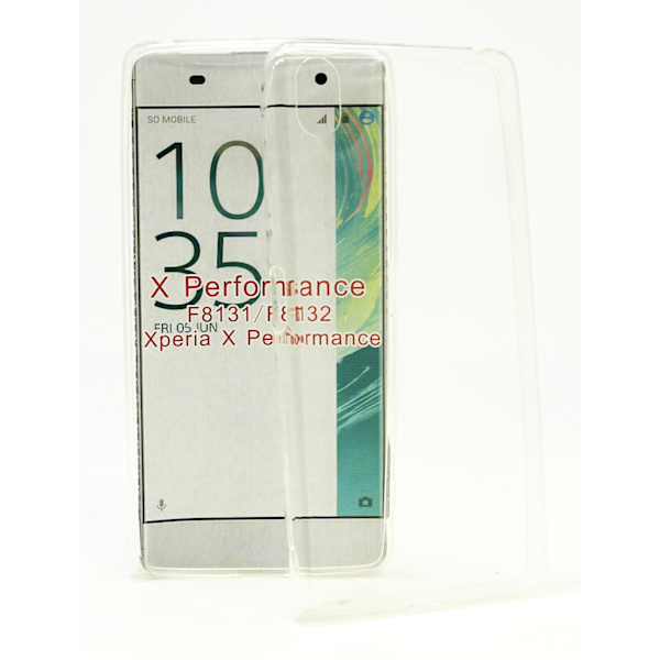 Ultra Thin TPU skal Sony Xperia X Performance (F8131)